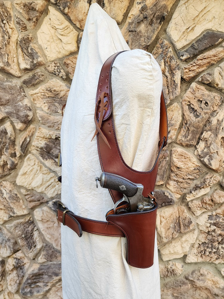 THE MUMMY Inspired O'Connell Shoulder Holster by HELLHOUND LEATHER
