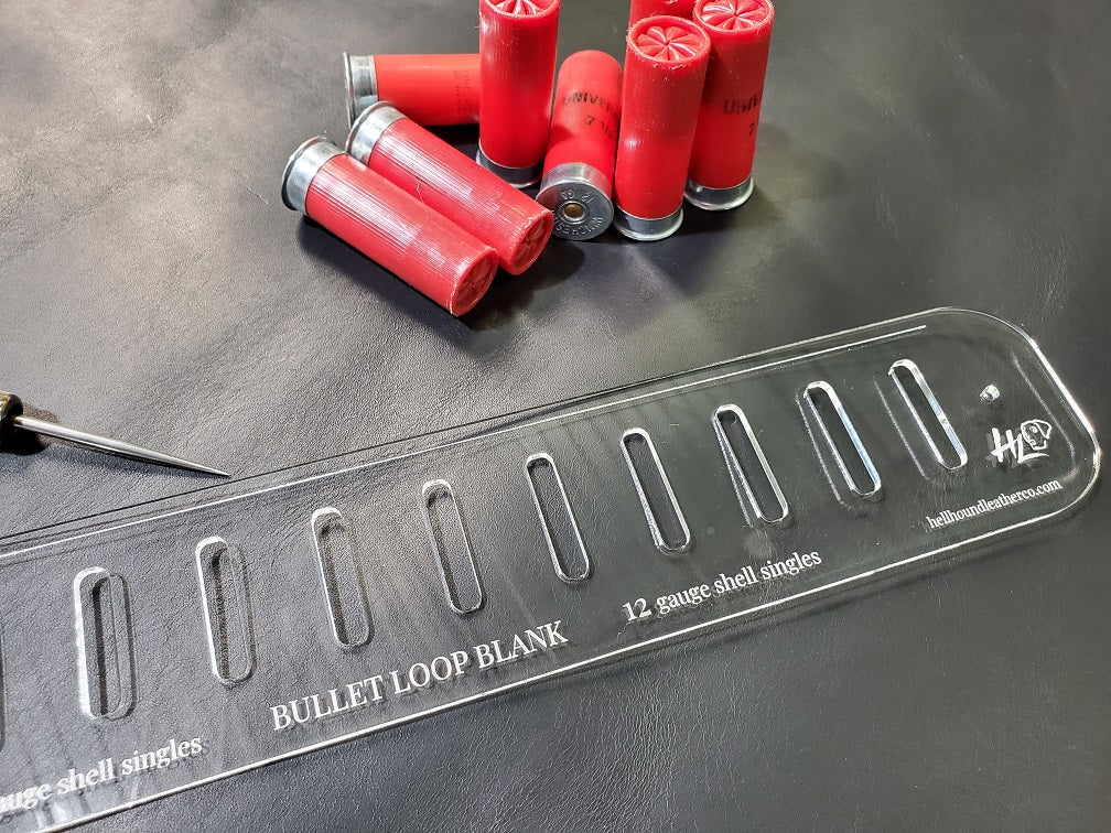 ACRYLIC BULLET LOOP TEMPLATES | PATTERNS FOR LEATHERCRAFT