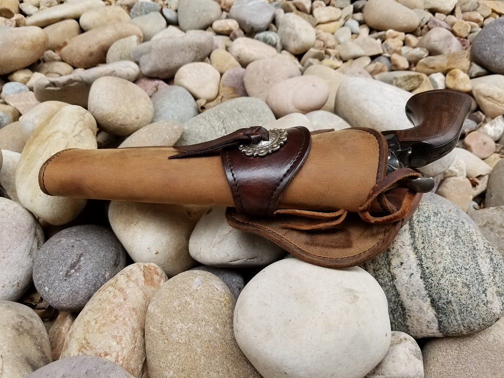 AZTEC SUNRISE REVOLVER HOLSTER