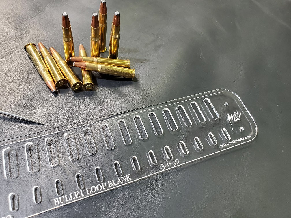 ACRYLIC BULLET LOOP TEMPLATES | PATTERNS FOR LEATHERCRAFT