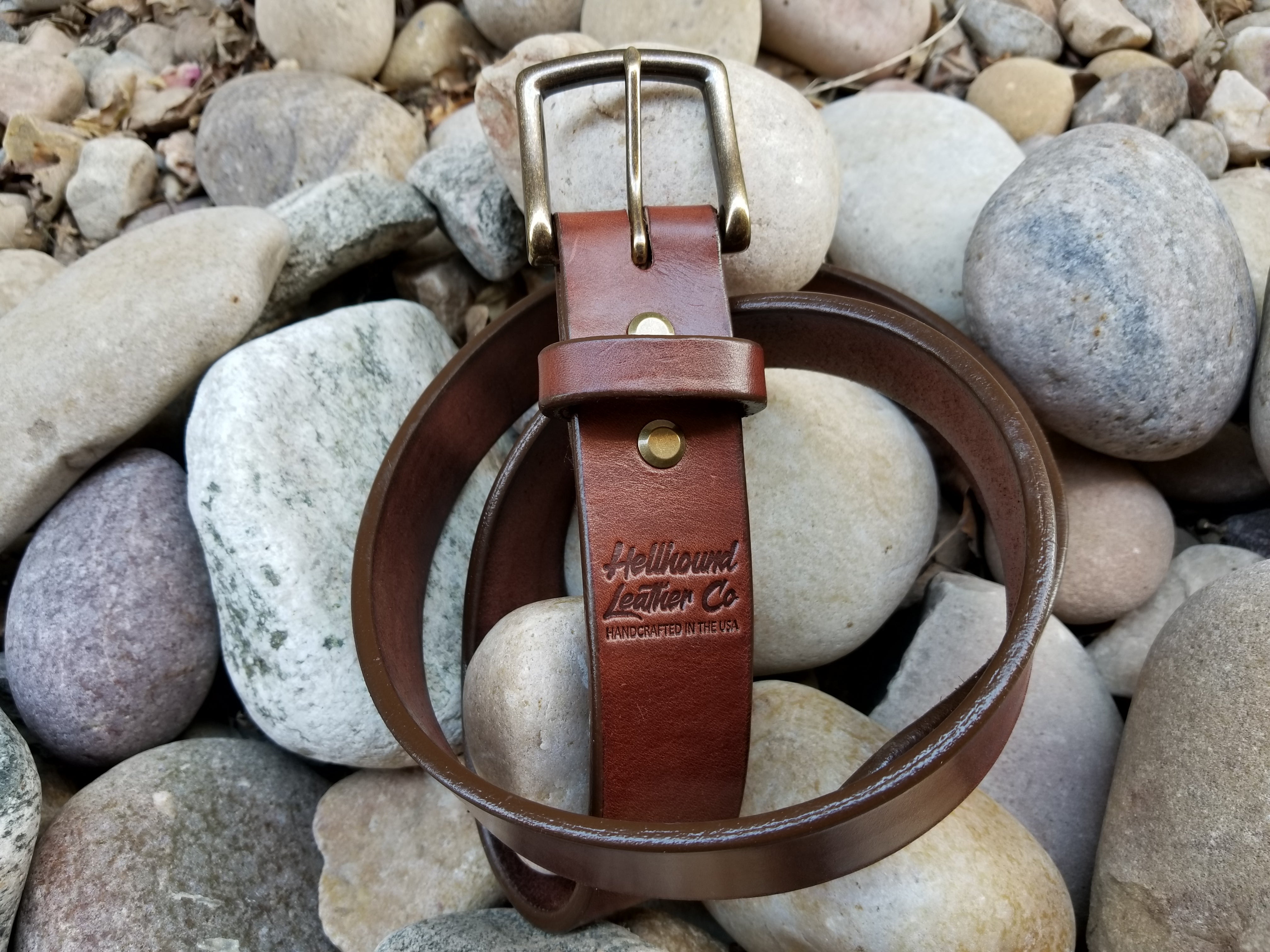 THE AMERICAN CLASSIC MENS in Leather LEATHER PREMIUM HELLHOUND – BELT LEATHER by Hellhound Co