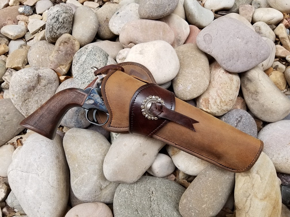 AZTEC SUNRISE SAA HOLSTER by HELLHOUND LEATHER CO – Hellhound Leather Co