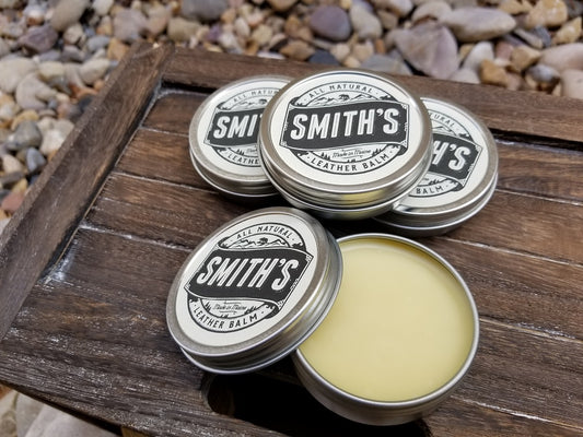 SMITHS LEATHER BALM - 1 oz TIN