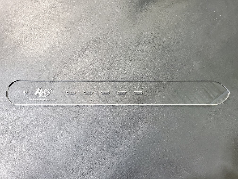 ACRYLIC BELT END TEMPLATES | PATTERNS FOR LEATHERCRAFT