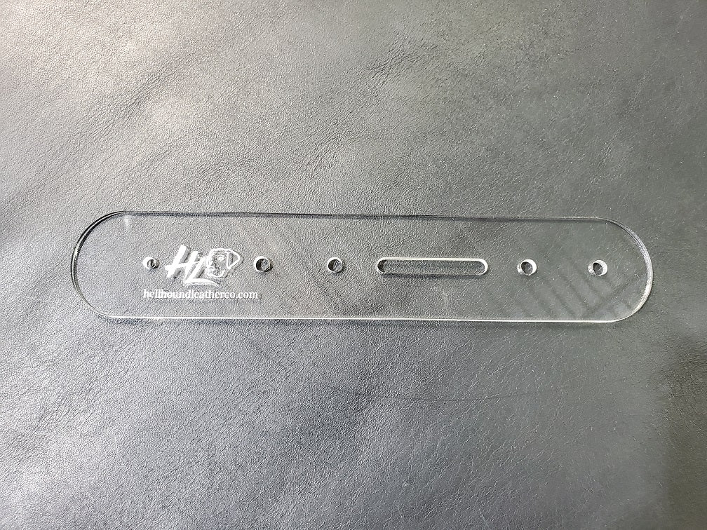 ACRYLIC BELT END TEMPLATES | PATTERNS FOR LEATHERCRAFT