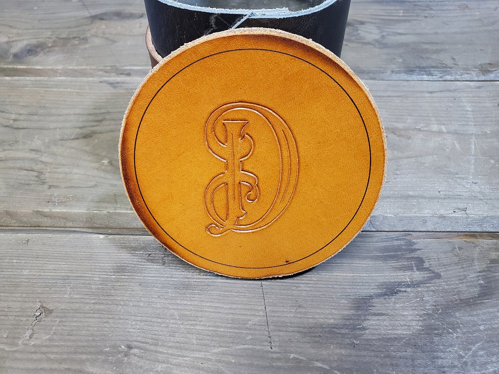 CARVE MONOGRAMMED COASTERS