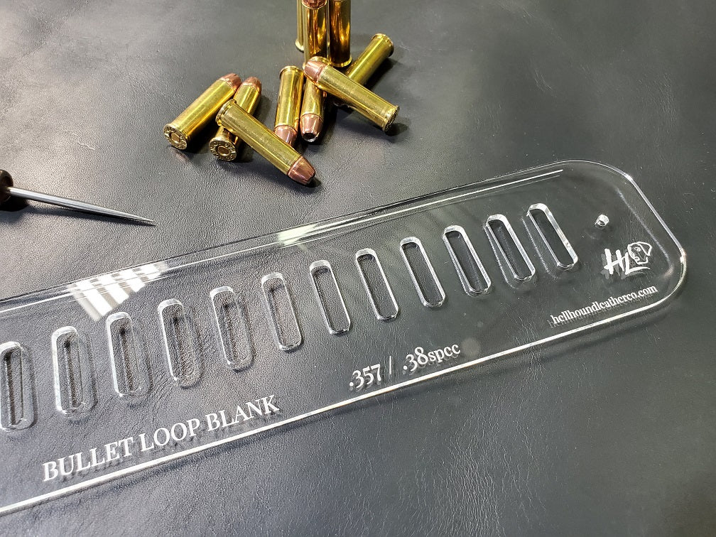 ACRYLIC BULLET LOOP TEMPLATES | PATTERNS FOR LEATHERCRAFT