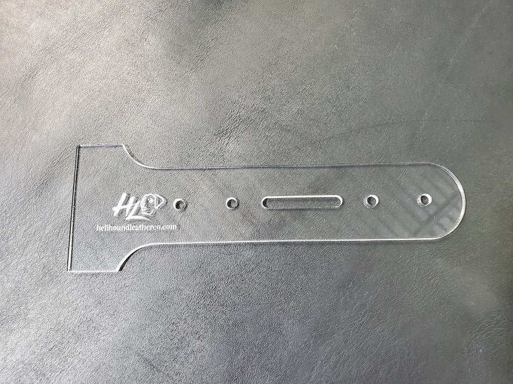 ACRYLIC BELT END TEMPLATES | PATTERNS FOR LEATHERCRAFT