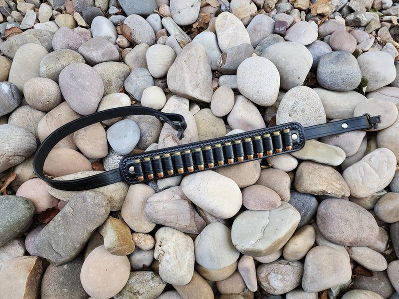 AMMO PAD RIFLE SLING | Fields Rifle Sling by Hellhound Leather