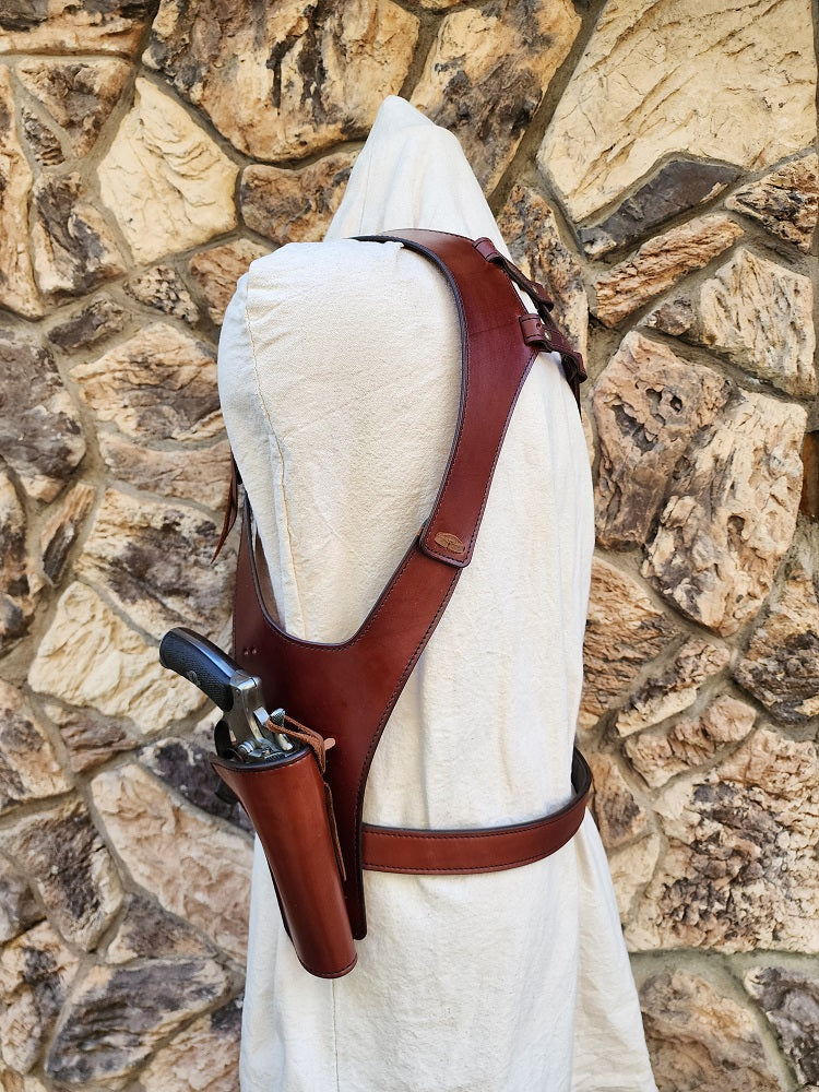 THE MUMMY Inspired O'Connell Shoulder Holster by HELLHOUND LEATHER