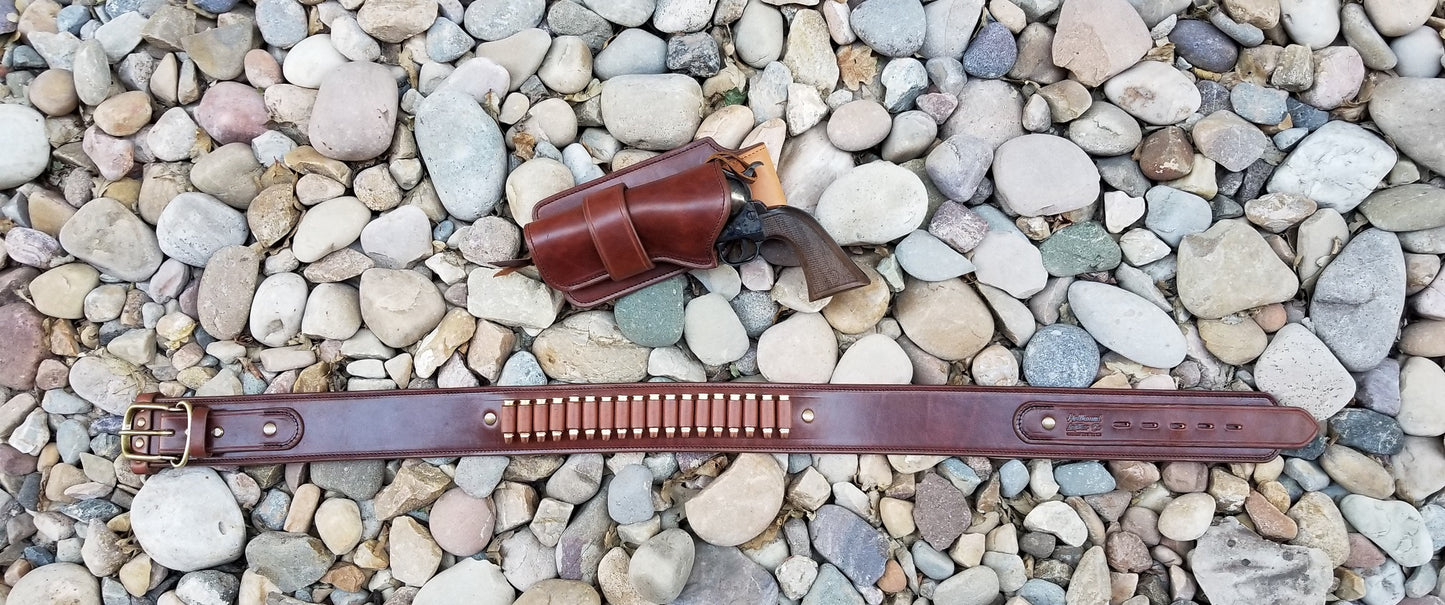 CRATER VALLEY RANGER BELT - Custom Gun Belt – Hellhound Leather Co