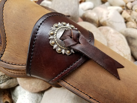 AZTEC SUNRISE REVOLVER HOLSTER