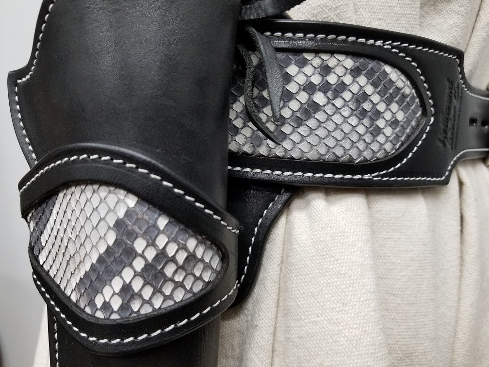 SNAKE SKIN SAA HOLSTER in PREMIUM LEATHER by HELLHOUND LEATHER CO –  Hellhound Leather Co