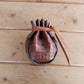 LEATHER DRAWSTRING POUCH