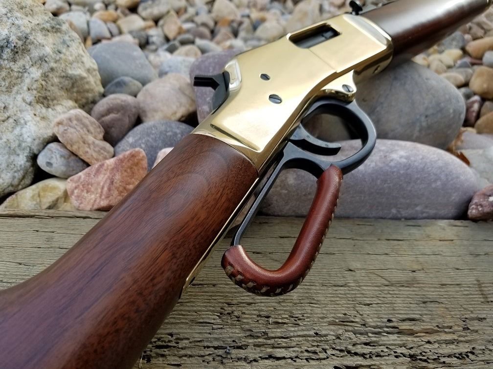 Customize with Our Lever-Action Leather Cover Kit