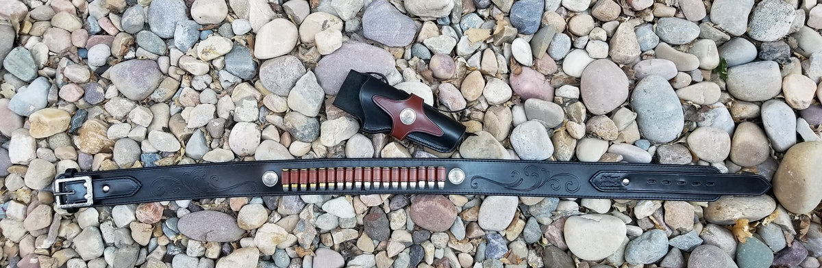 THE TRAVELER RANGER COWBOY GUN RIG by HELLHOUND LEATHER CO