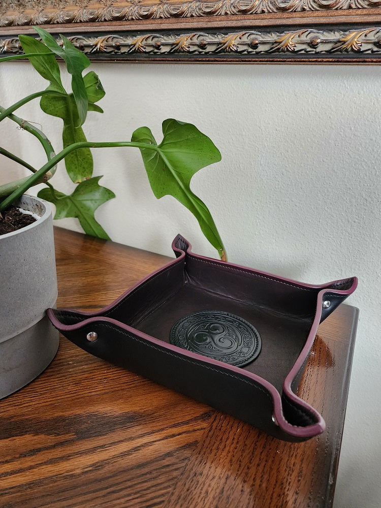 ENGLISH BRIDLE VALET TRAY