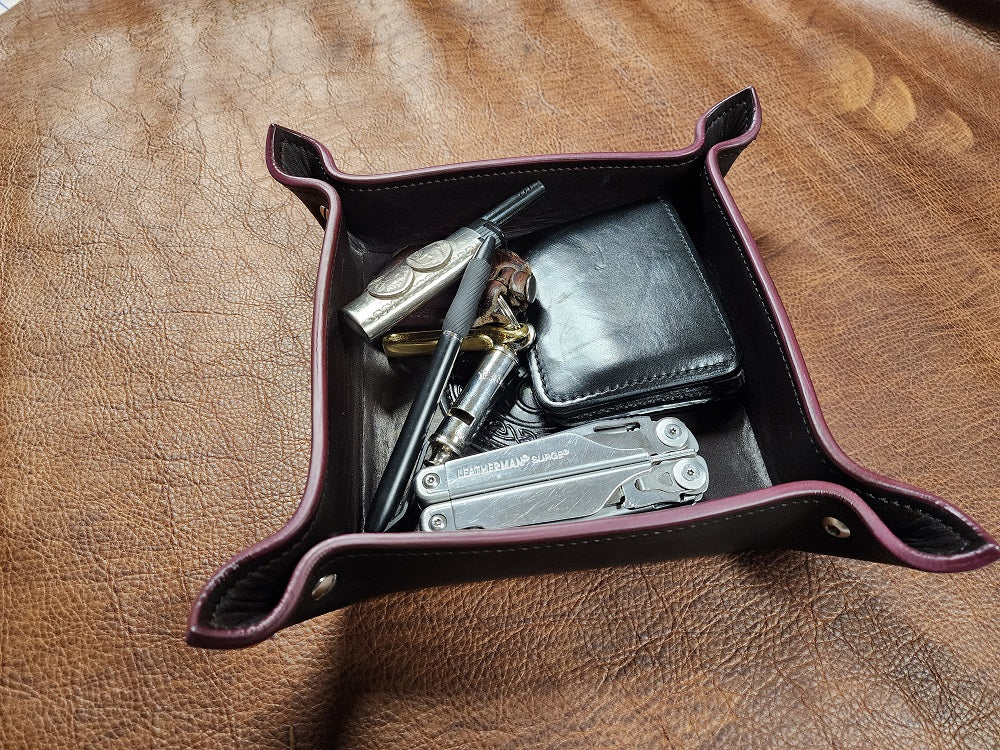 ENGLISH BRIDLE VALET TRAY