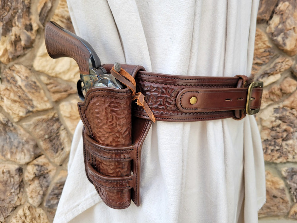 UNIQUE WESTERN GUN RIG by HELLHOUND LEATHER CO